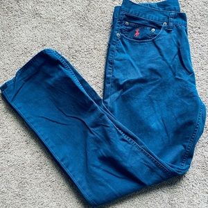 GOOD CONDITION- Ralph Lauren Brand Dungarees BLUE